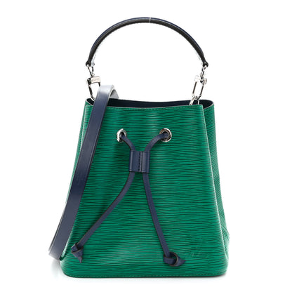 Louis Vuitton Epi Neonoe BB Emerald Green Indigo 1 of 10