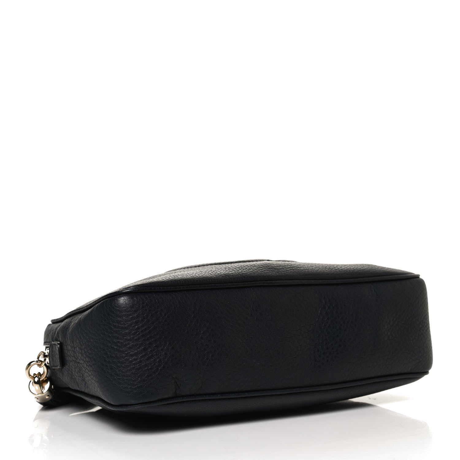 Gucci Pebbled Calfskin Small Soho Bowler Blue 4 of 10