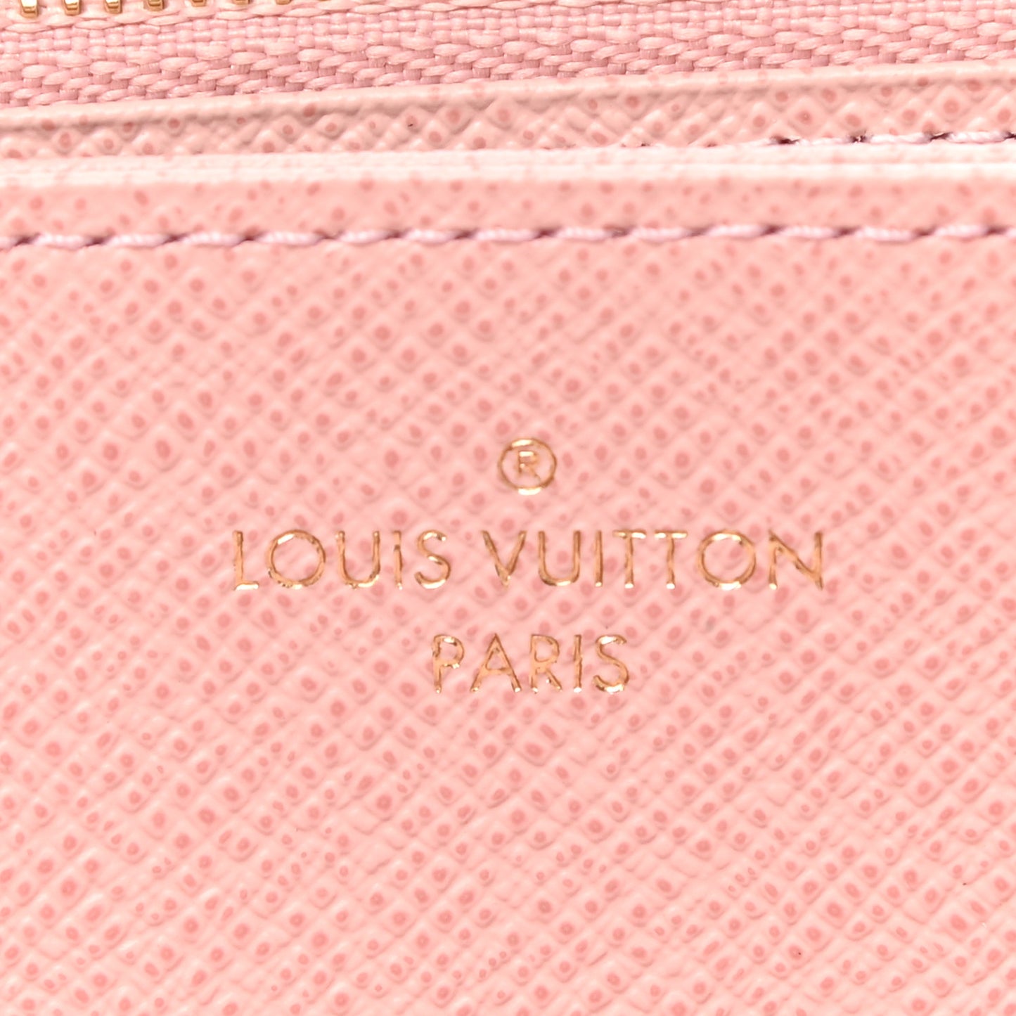 Monogram Zippy Wallet Rose Ballerine