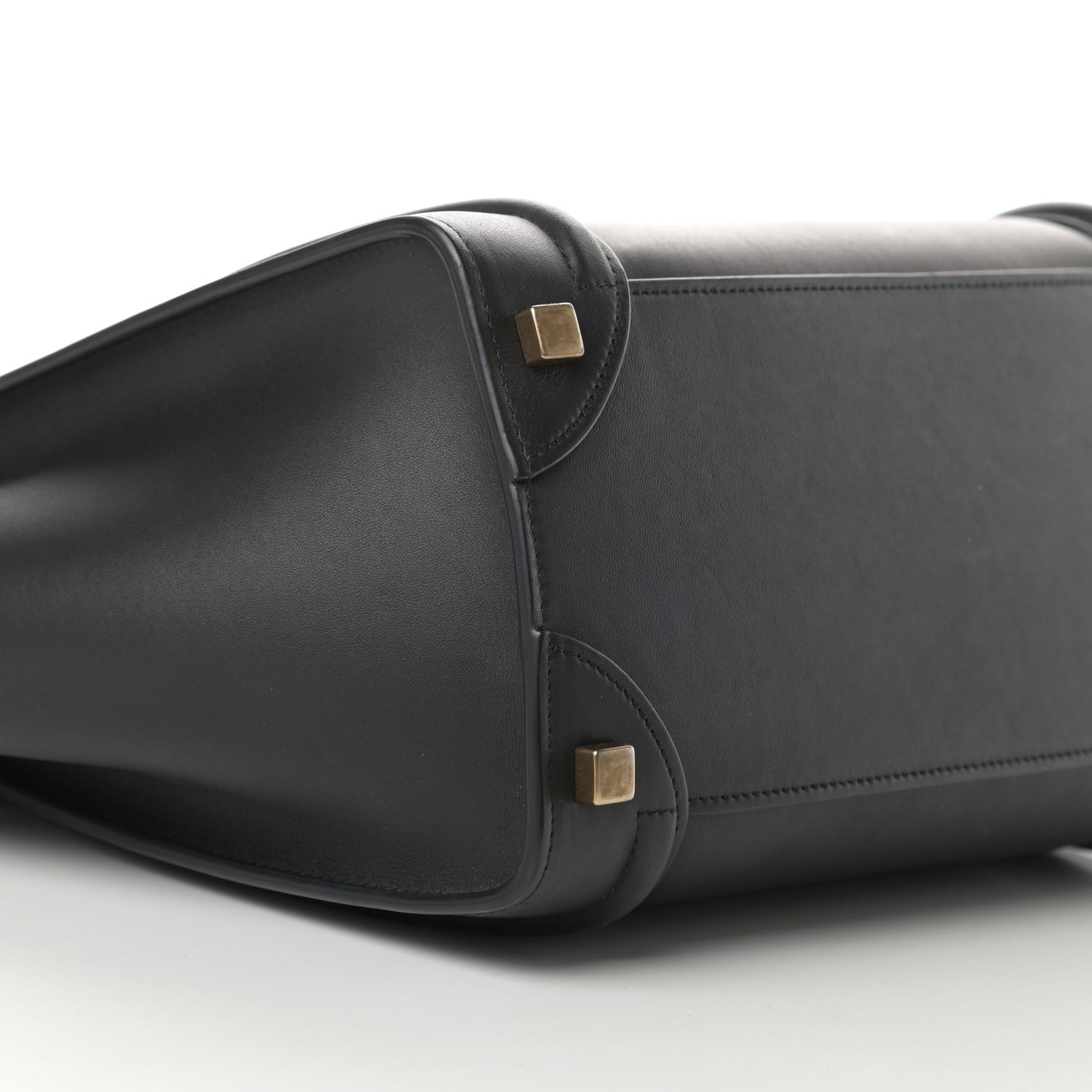 Smooth Calfskin Micro Luggage Black
