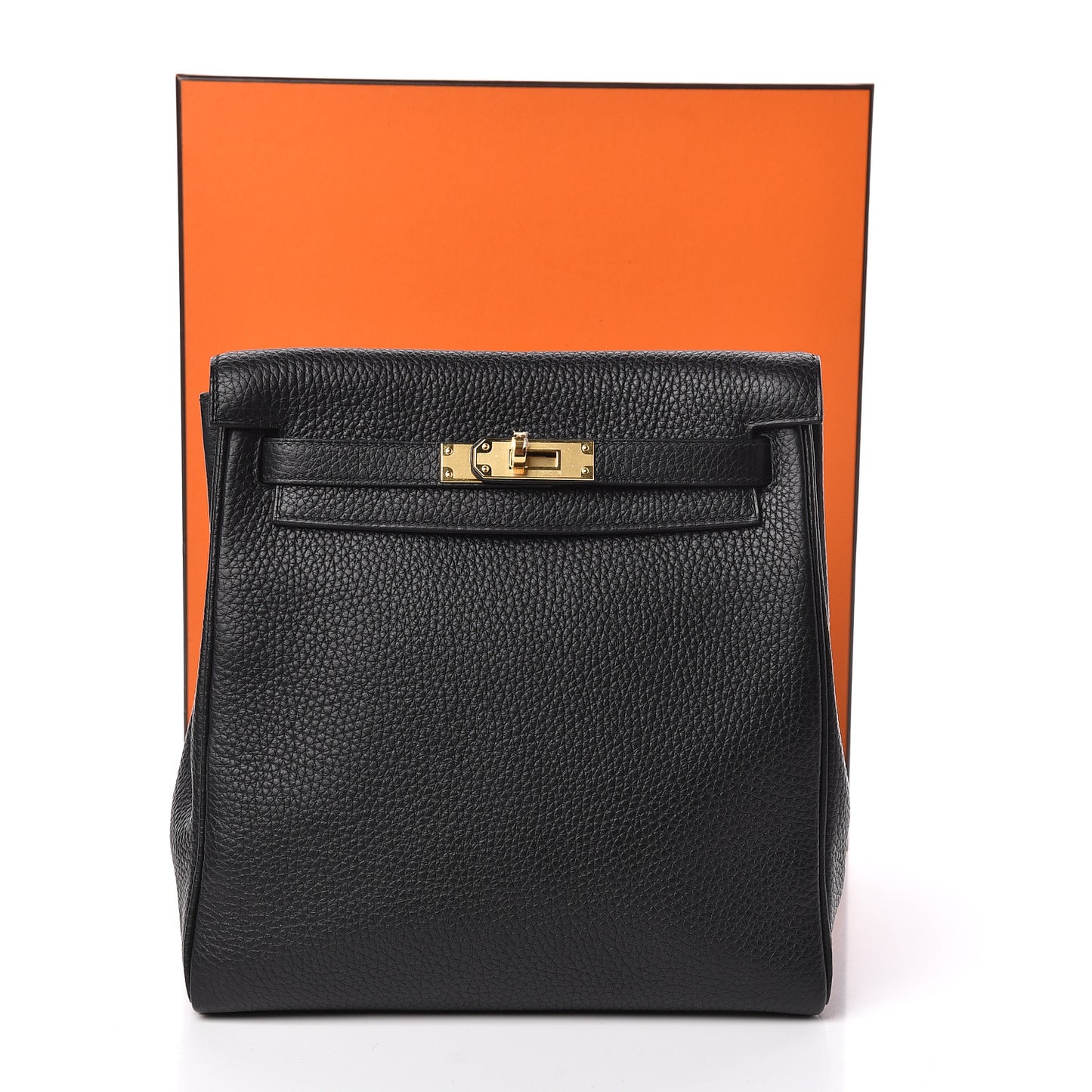 Taurillon Clemence Kelly Ado Backpack Black