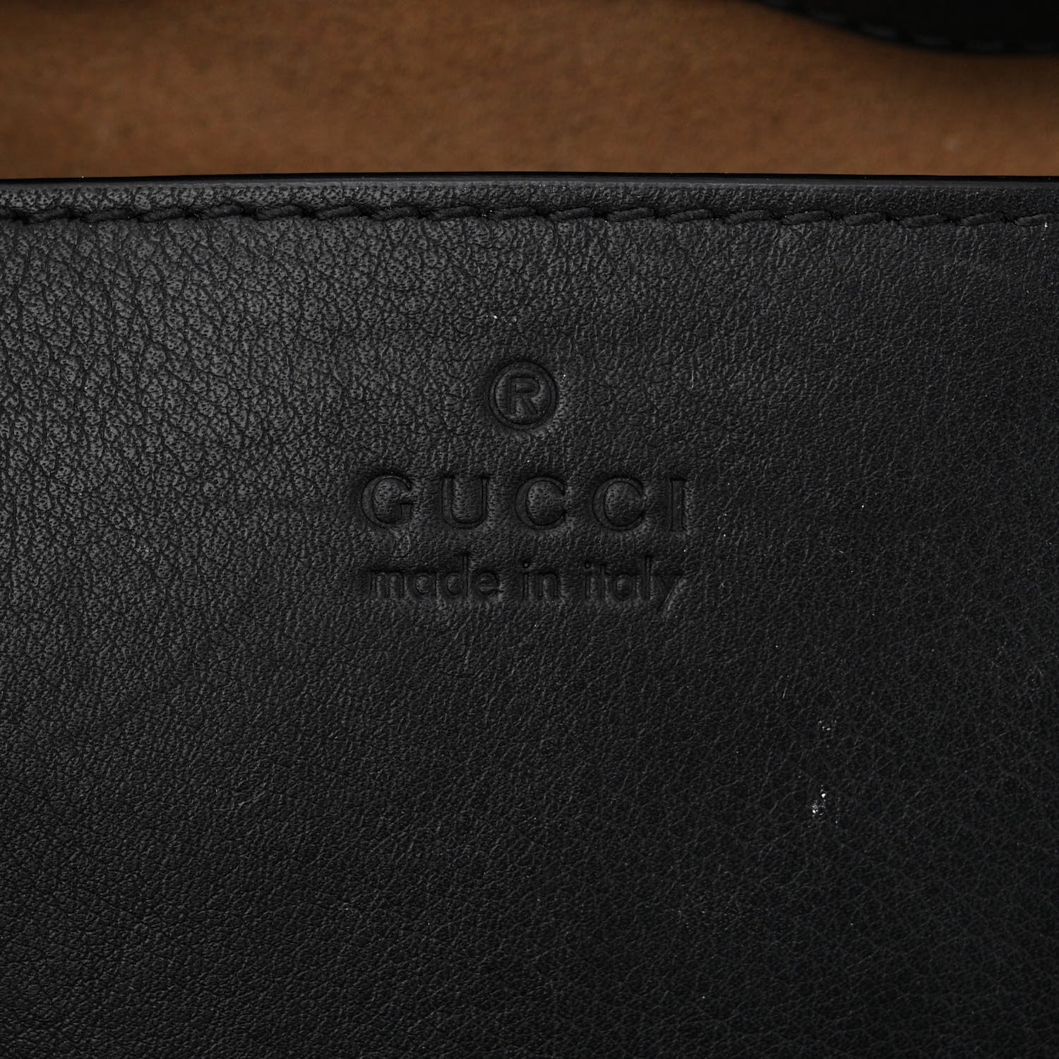 Gucci GG Supreme Monogram Small Padlock Tote Black 6 of 10