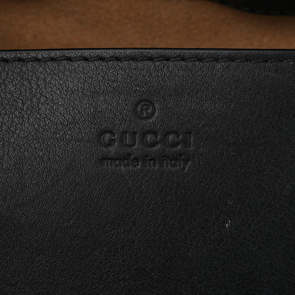 Gucci GG Supreme Monogram Small Padlock Tote Black 6 of 10