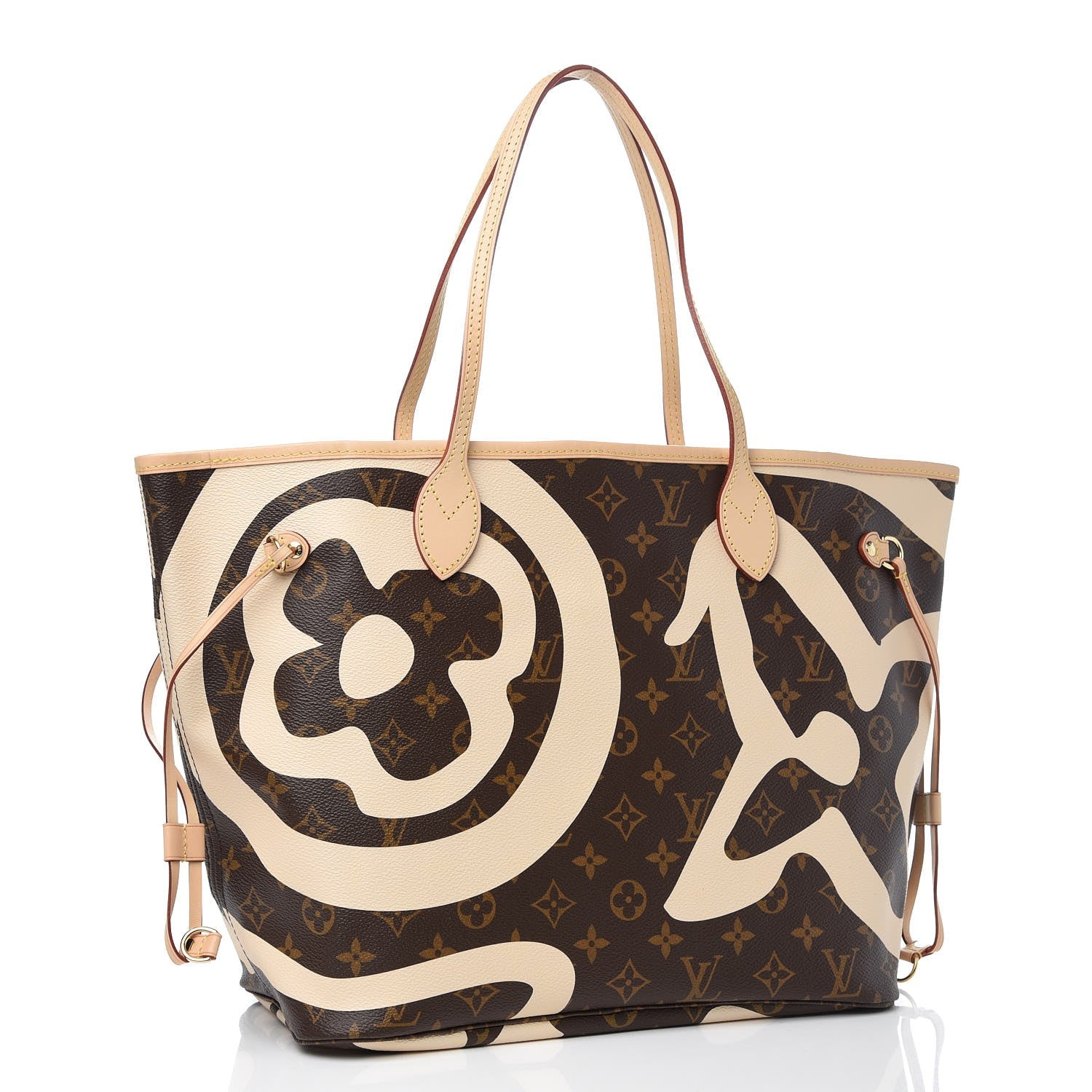 Louis Vuitton Monogram Tahitienne Saint Barth Neverfull MM 4 of 10