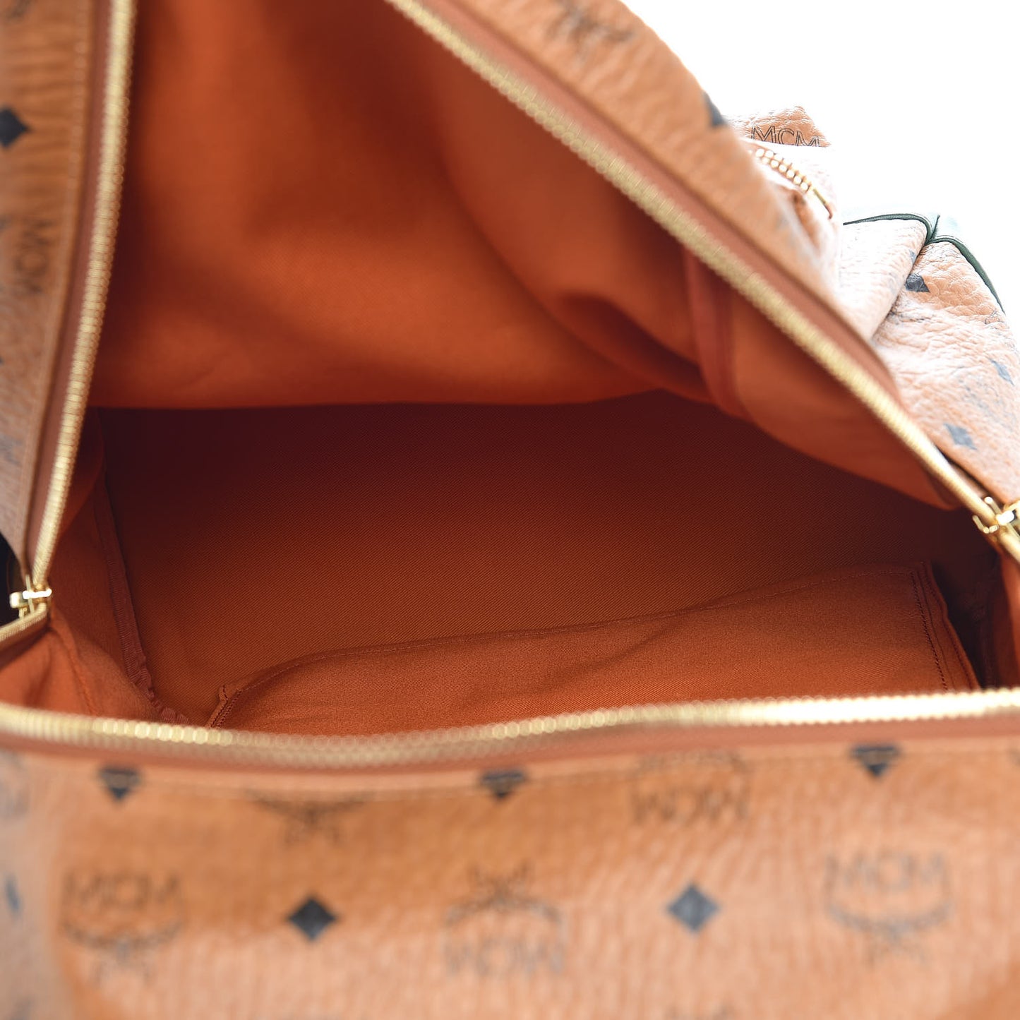 Visetos Medium Stark Backpack Cognac Safari Green