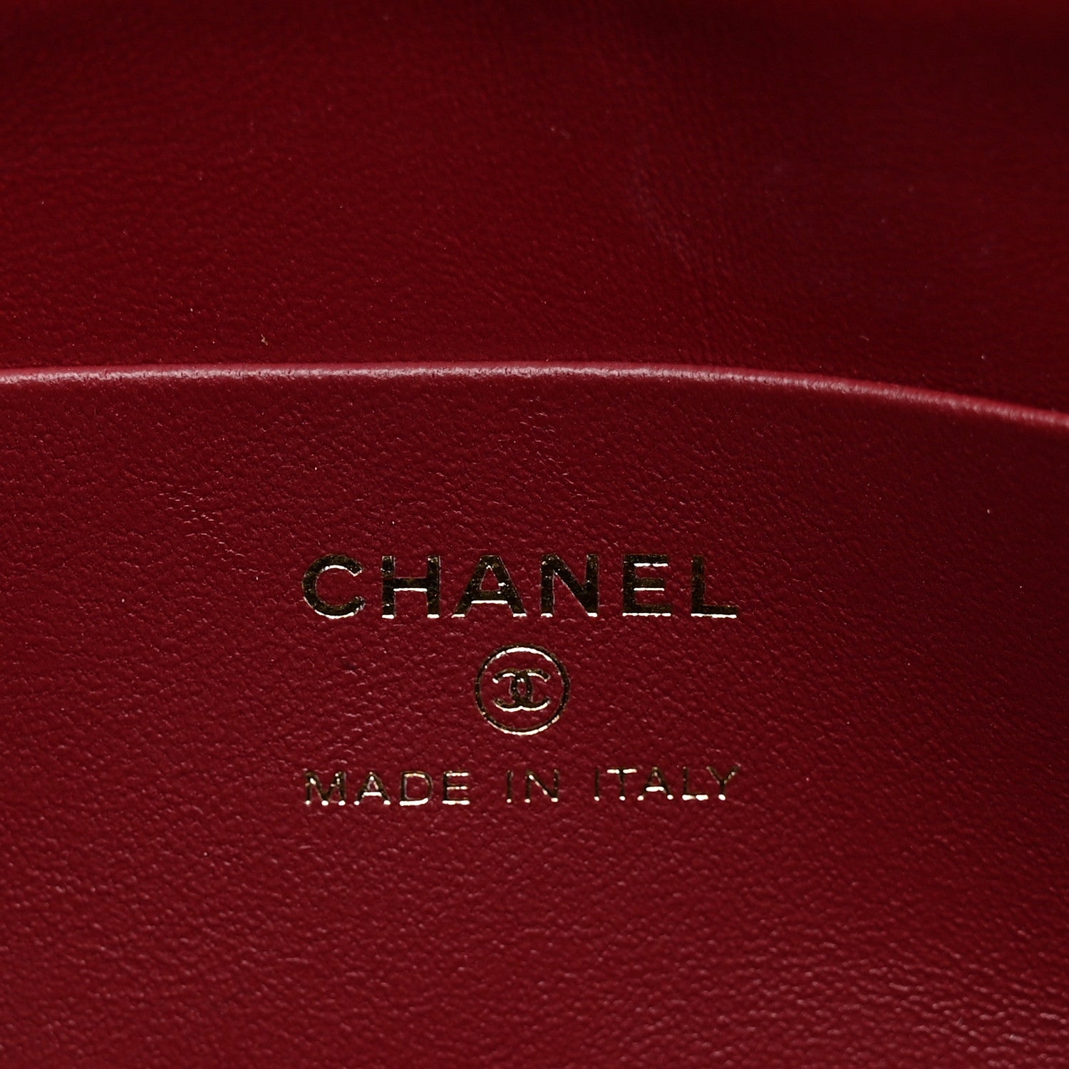 Chanel Crocodile Embossed Quilted Turn Around Clutch With Chain Black 6 of 10