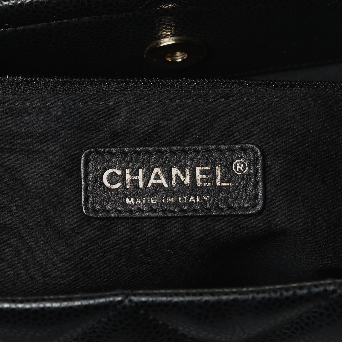 Caviar Quilted CC Timeless Tote Black
