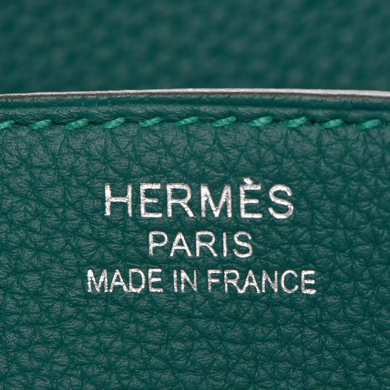 Hermes Togo Birkin 35 Malachite 16 of 32