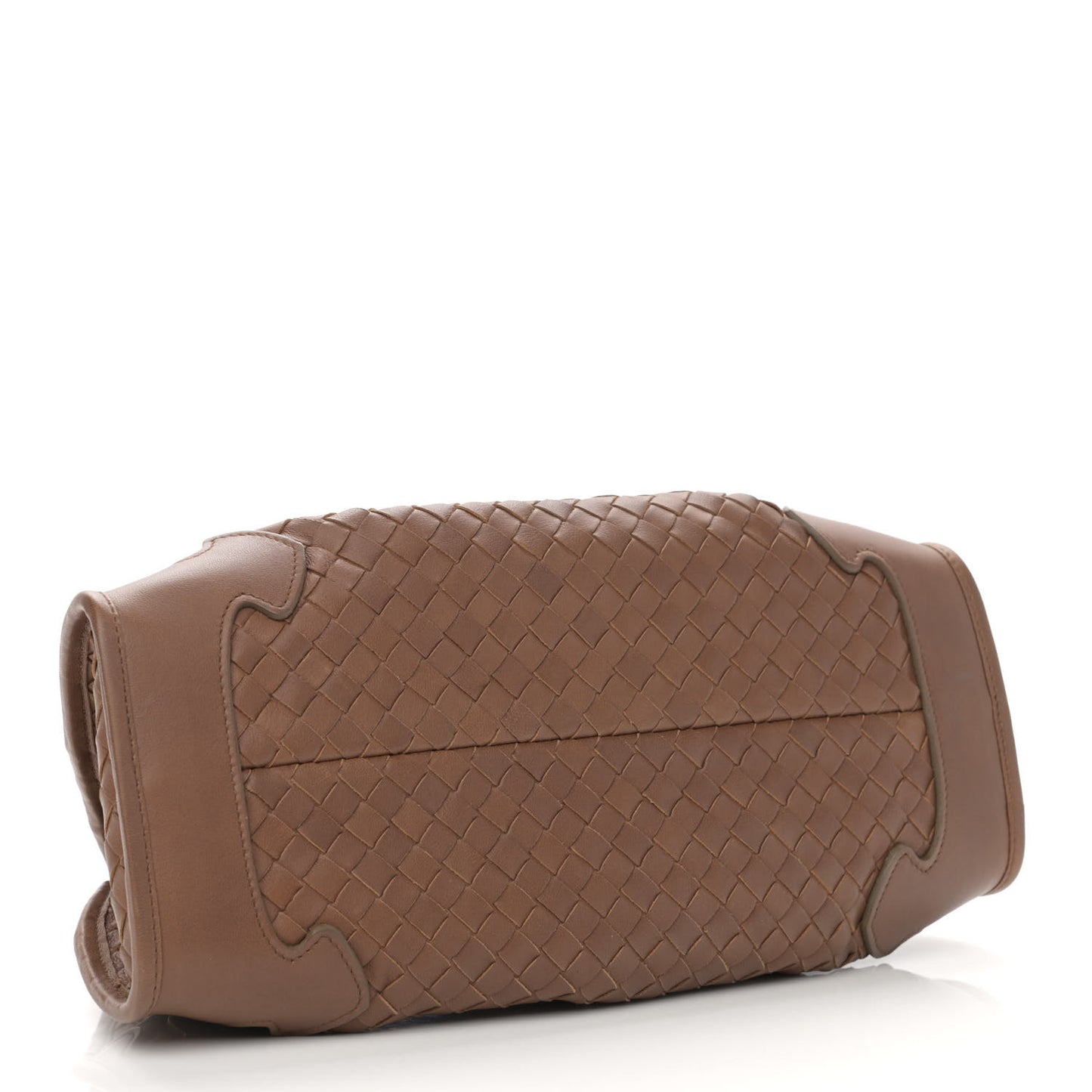 Nappa Intrecciato Small Chain Shoulder Bag Noce