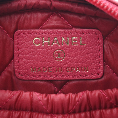 Chanel Goatskin CC Cosmetic Case Pink 5 of 7