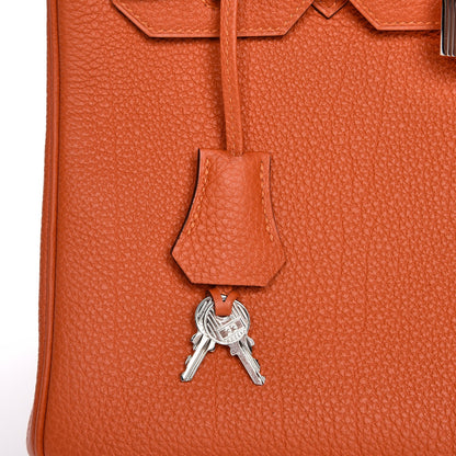 Hermes Togo Birkin 30 Feu 7 of 32
