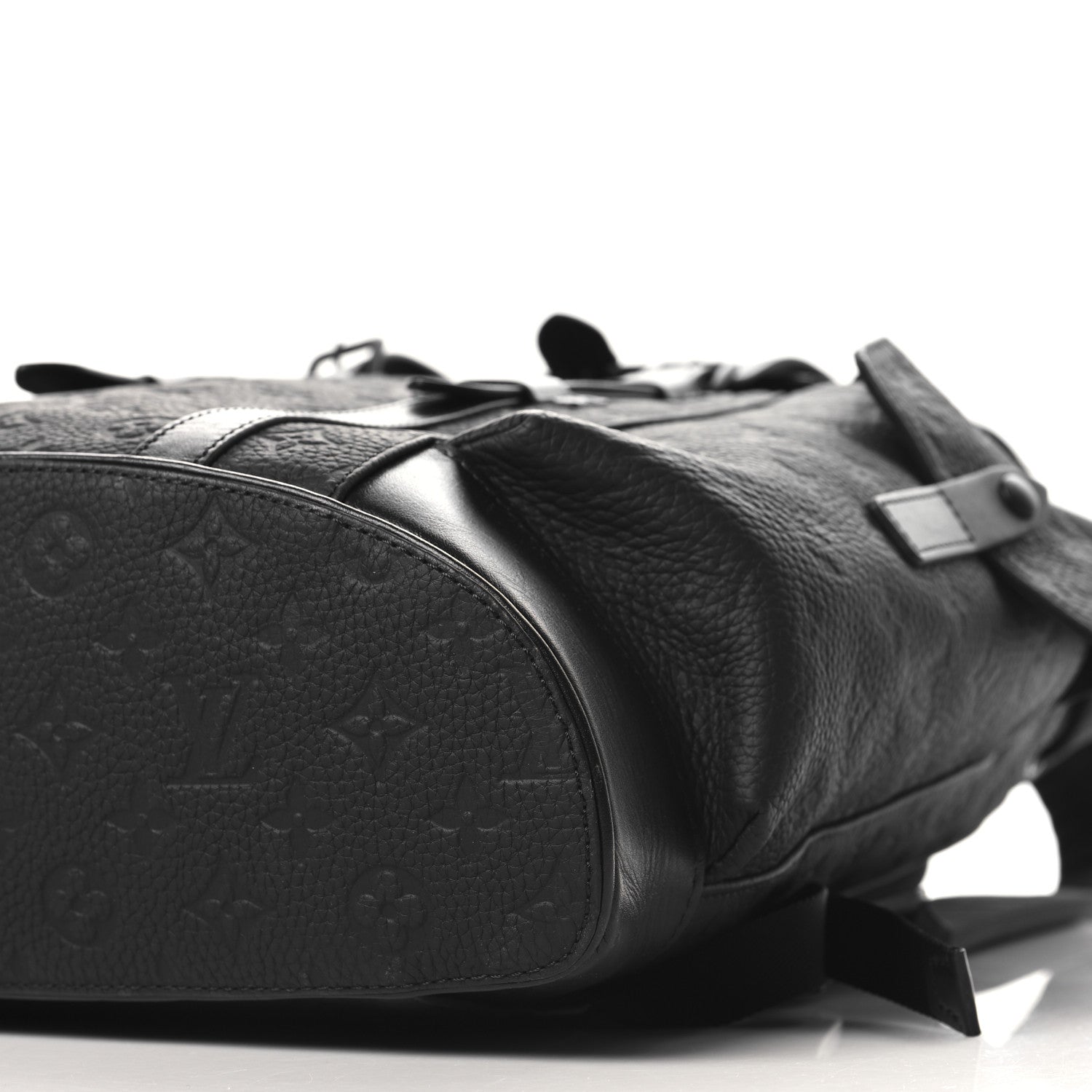 Louis Vuitton Taurillon Monogram Christopher MM Backpack Black 9 of 9