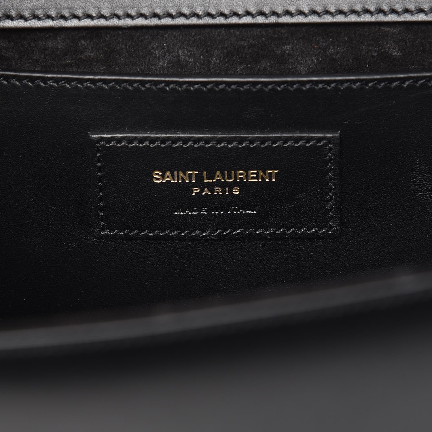 Saint Laurent Smooth Calfskin Medium Classic Monogram Kate Tassel Satchel Black 8 of 20