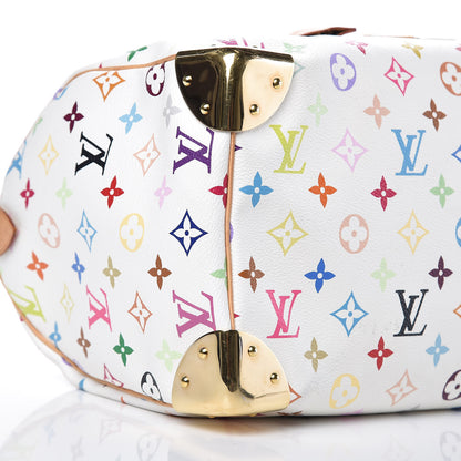 Louis Vuitton Monogram Multicolor Speedy 30 White 8 of 11