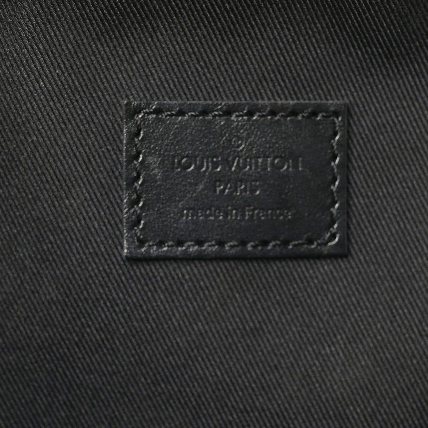 Monogram Macassar Handle Soft Trunk Black