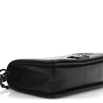 Chanel Calfskin Quilted Medium Boy Flap So Black 9 of 11