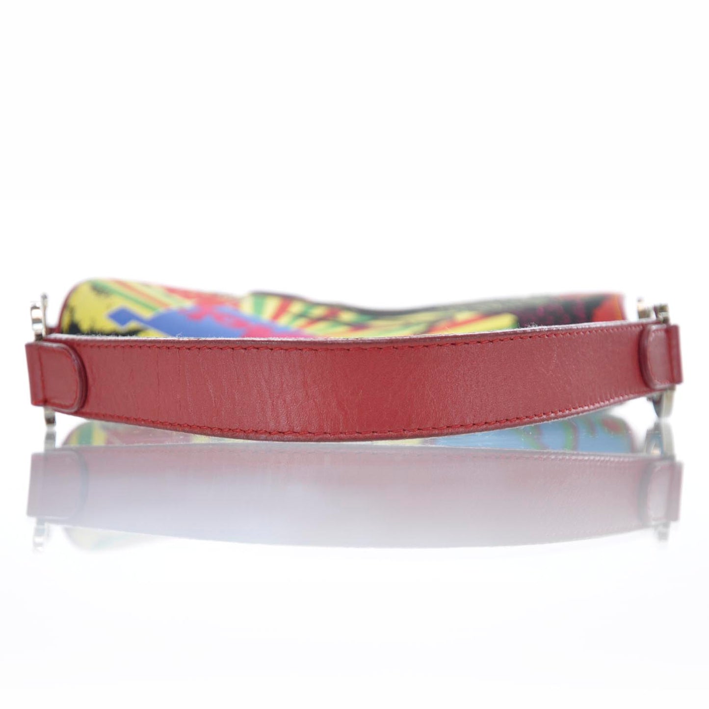 Canvas Bob Marley Saddle Bag Multicolor
