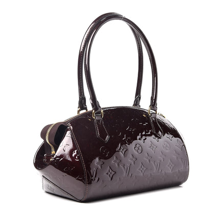 Louis Vuitton Vernis Sherwood PM Amarante 3 of 7