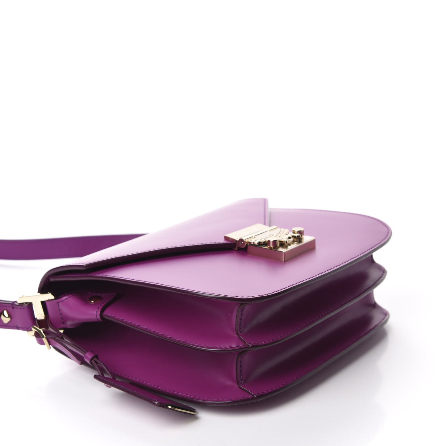 Calfskin Patricia Small Crossbody Bag Viva Lila