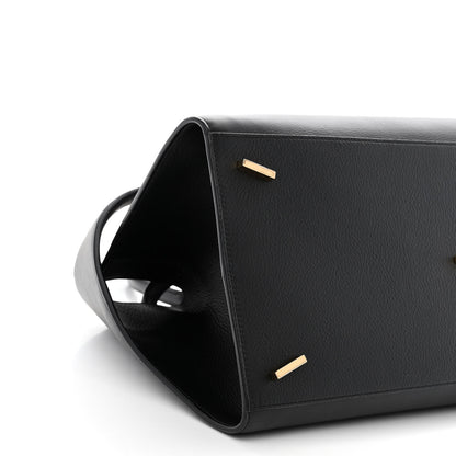 Salvatore Ferragamo Calfskin Medium Hug Bag Black 9 of 10