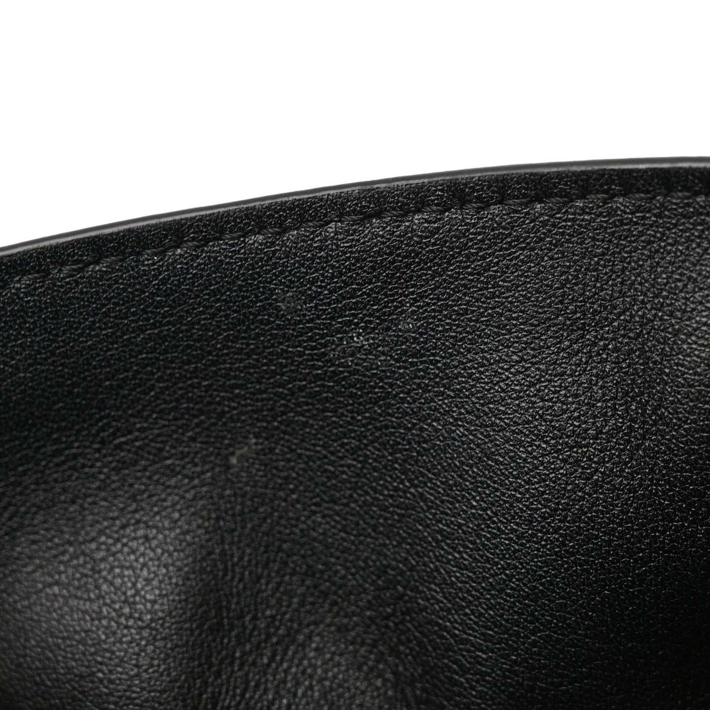 Calfskin Mini Flamenco Knot Clutch Black