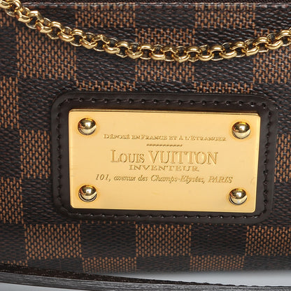 Louis Vuitton Damier Ebene Eva Clutch 9 of 9