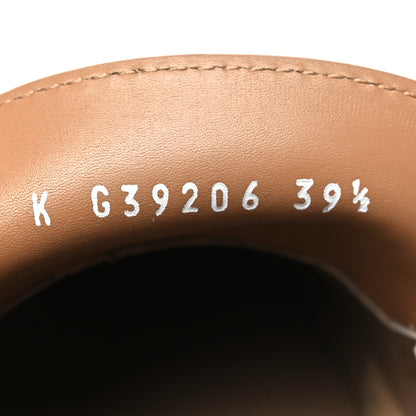 Chanel Calfskin CC Platform Loafers 39.5 Beige 9 of 10