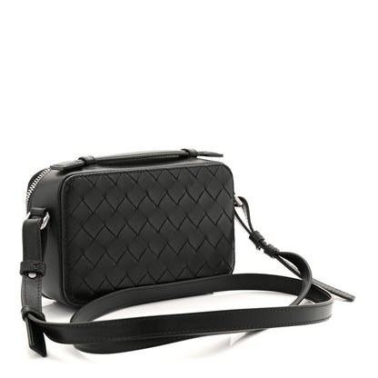 Bottega Veneta Nappa Intrecciato Mens Getaway Phone Pouch Dark Green 3 of 9