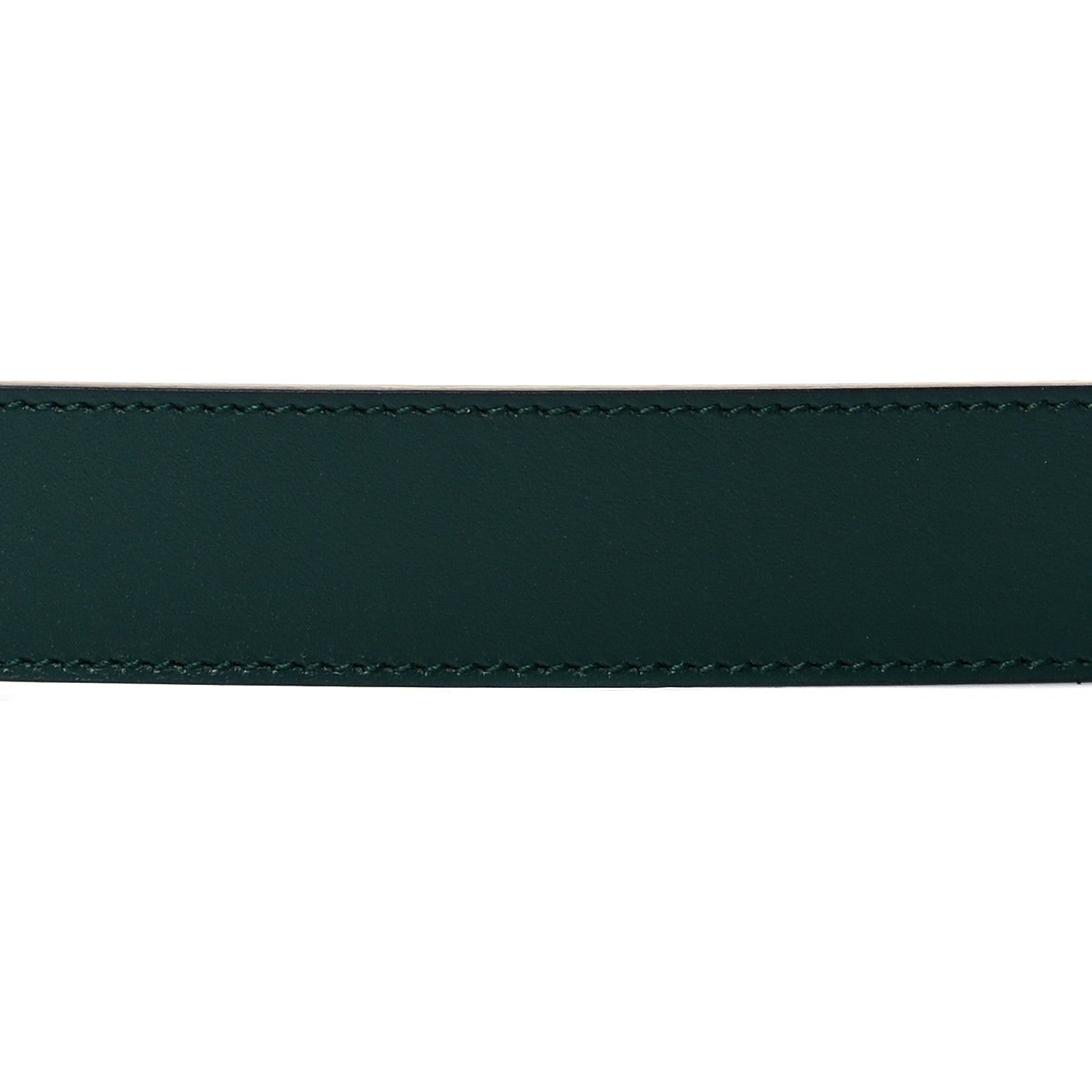 Gucci Plutone Calfskin Double G 30mm Belt 85 34 Verde 6 of 6