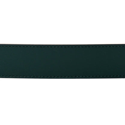 Gucci Plutone Calfskin Double G 30mm Belt 85 34 Verde 6 of 6