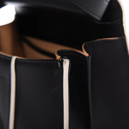 Delvaux Calfskin Illusion Piped Mini Brillant Satchel Black 11 of 12