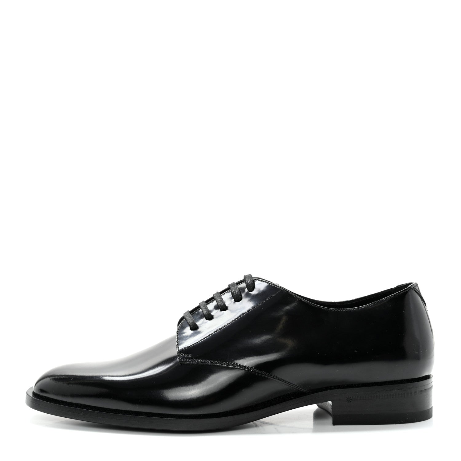 Saint Laurent Patent Calfskin Montaigne 25 Uniform 45 Black 1 of 12