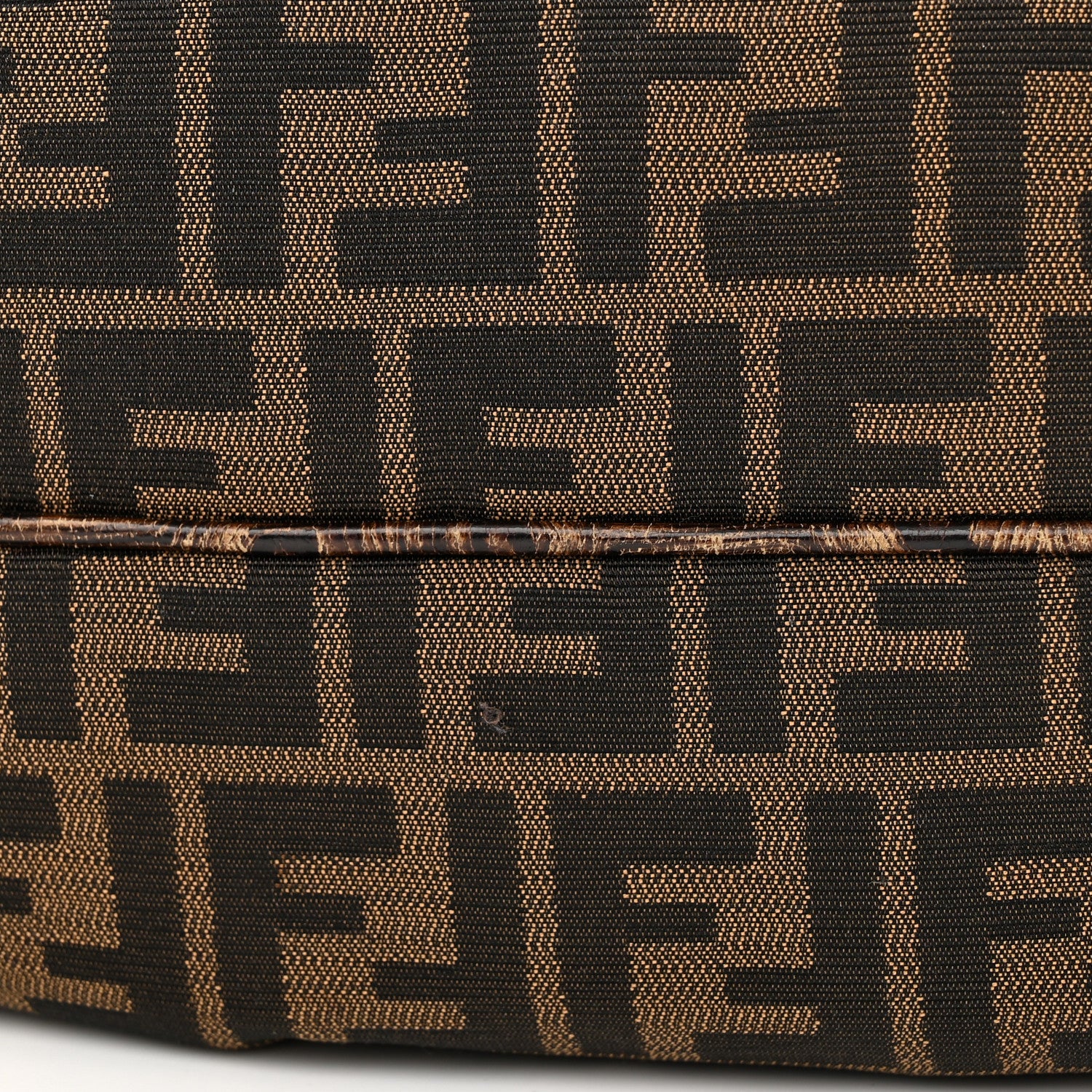 Fendi Zucca Nappa Nuvolata Vitello Tortuga Spy Tobacco Moro 11 of 13