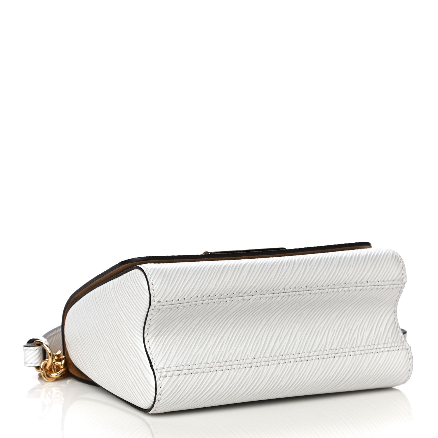 Louis Vuitton Epi Twist Shoulder Bag PM White 4 of 15