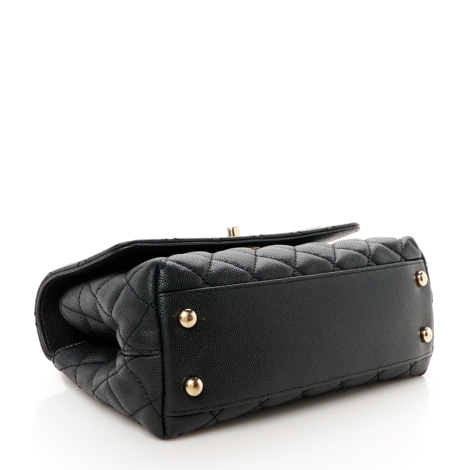 Chanel Caviar Quilted Mini Coco Handle Flap Black 4 of 11
