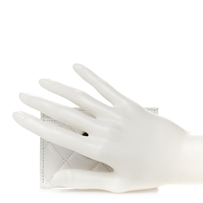 Chanel Caviar Quilted My Everything Card Holder White Black 2 of 12