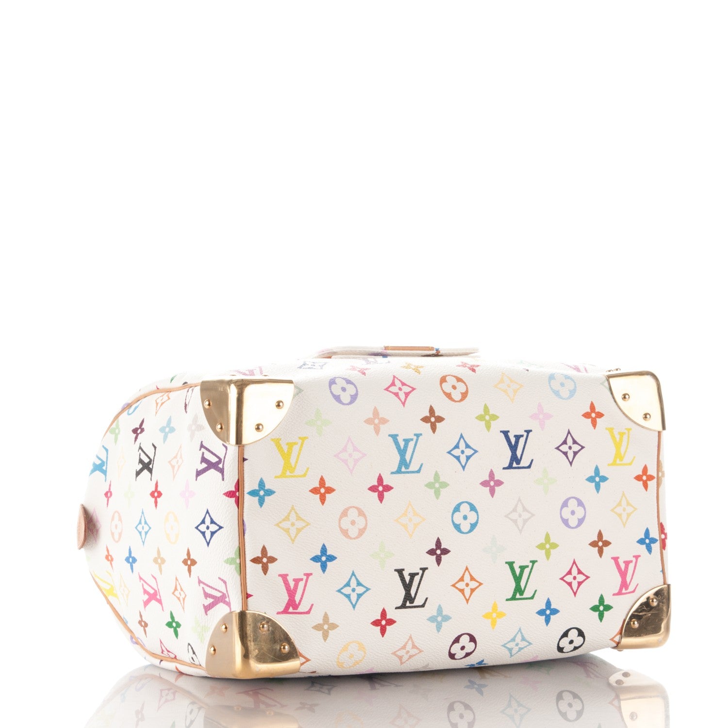 Louis Vuitton Monogram Multicolor Speedy 30 White 4 of 7
