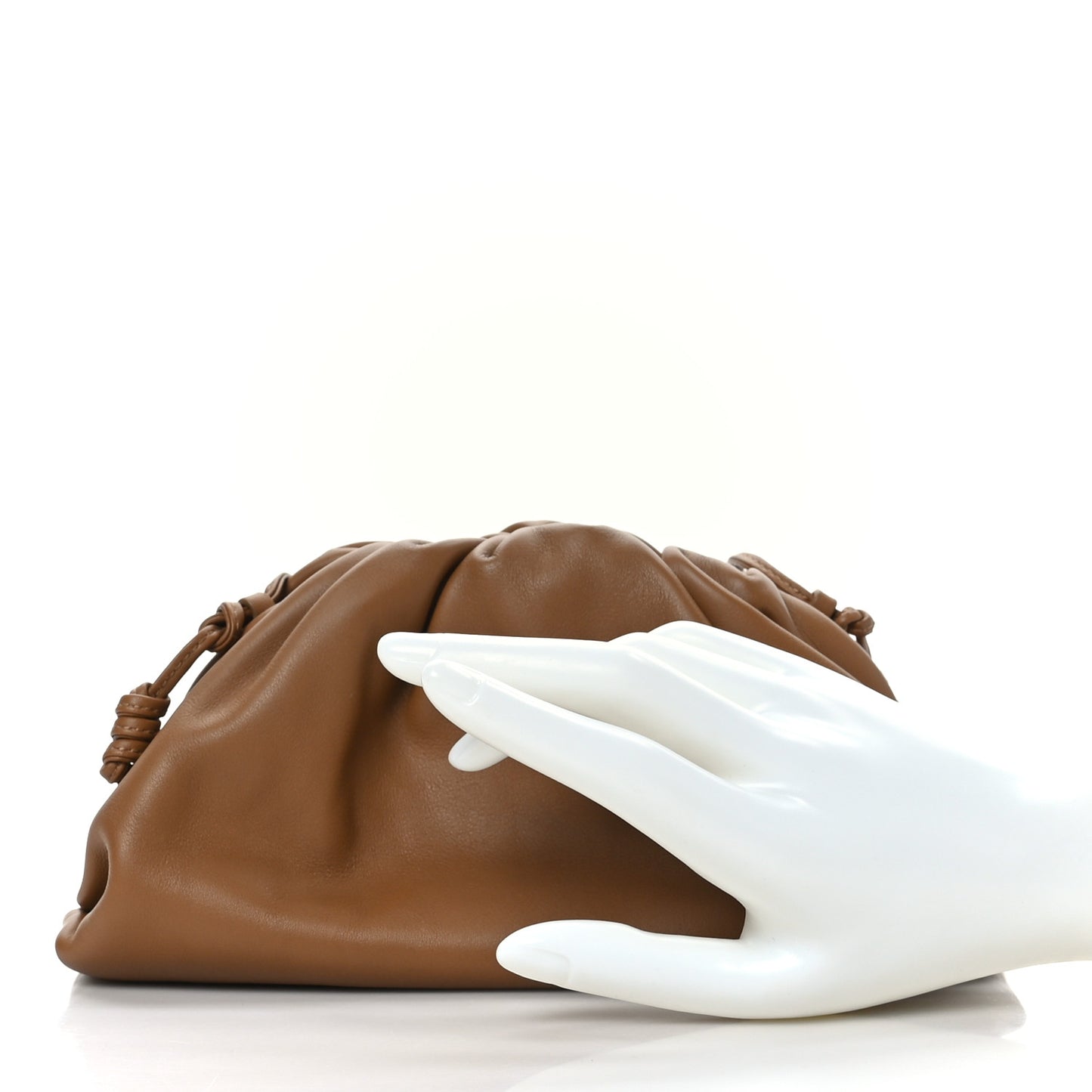 Butter Calfskin The Mini Pouch Cammello