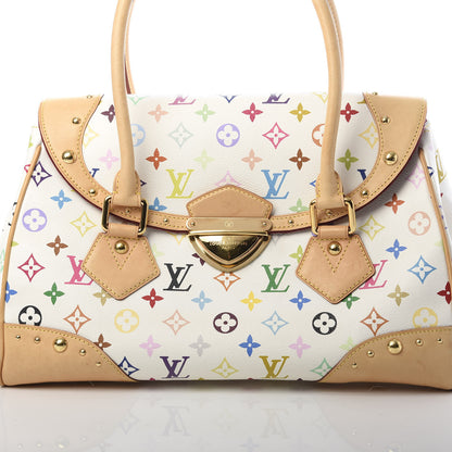 Louis Vuitton Monogram Multicolor Beverly GM White 8 of 13