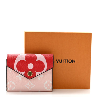 Louis Vuitton Monogram Giant Zoe Wallet Rouge Rose 9 of 9