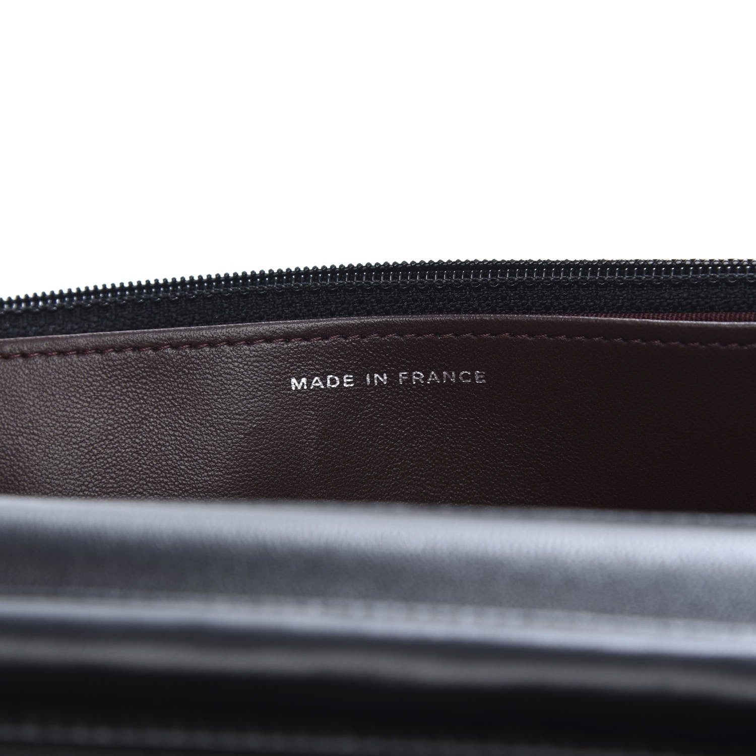 Chanel Lambskin Quilted Wallet On Chain WOC Black 9 of 12