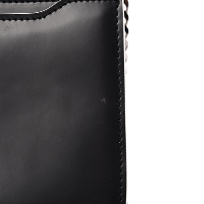 Burberry Calfskin Logo Printed Small TB Bag Black White 11 of 11
