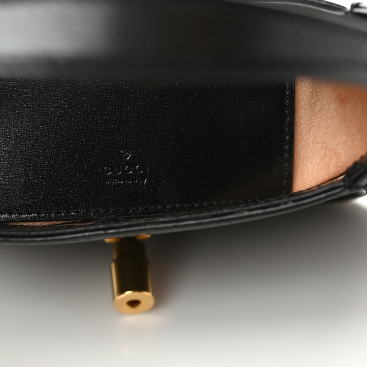 Gucci Boarded Dyana Lux Calfskin Mini Jackie 1961 Hobo Black 8 of 9