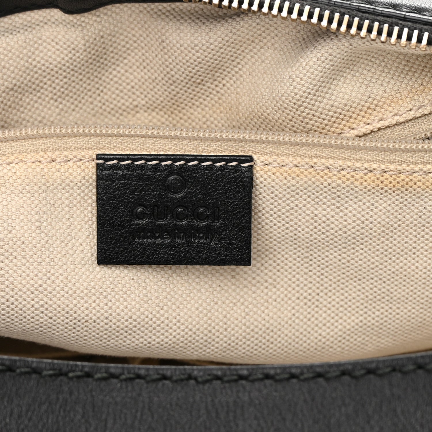 Gucci Monogram Medium Sukey Hobo Black 6 of 17