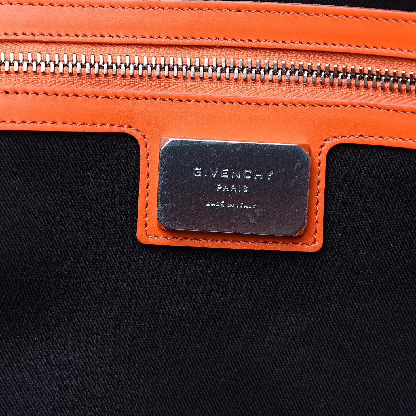 Smooth Calfskin L.C. Briefcase Orange