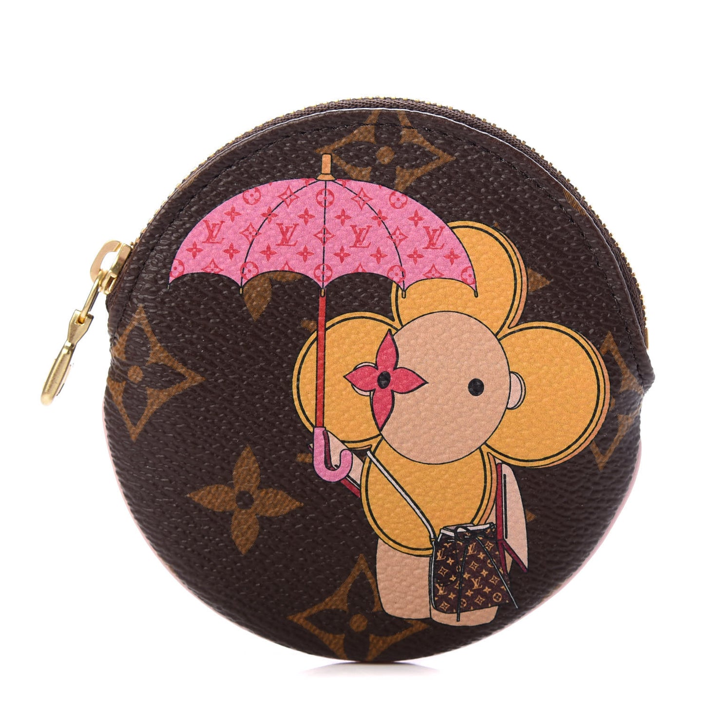 Monogram 2019 Christmas Animation Tokyo Round Coin Purse
