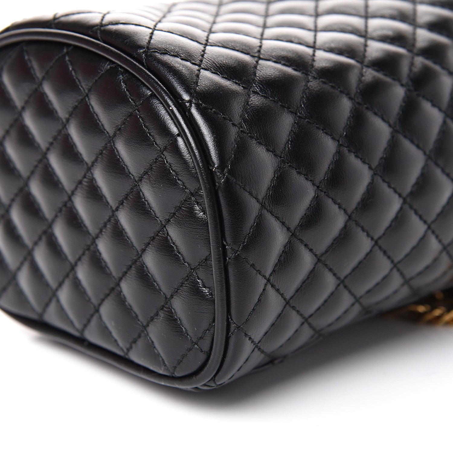 Gucci Calfskin Trapuntata Zumi Belt Bag Black 9 of 10