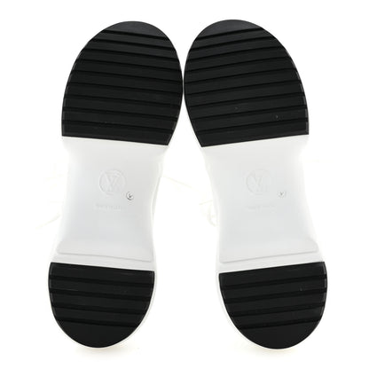 Louis Vuitton Calfskin Satin Printed Polka Dot Monogram LV Archlight Sneakers 39.5 White 6 of 10