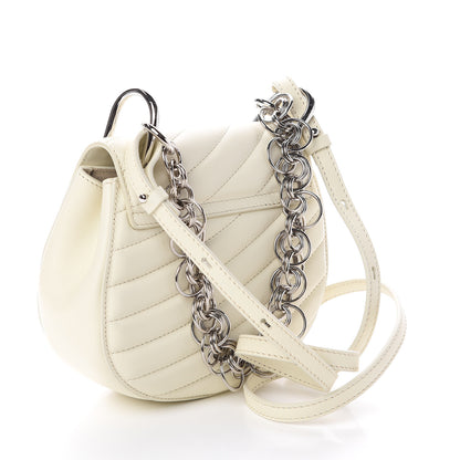 Chloe Calfskin Quilted Mini Drew Bijou Shoulder Bag Natural White 2 of 7