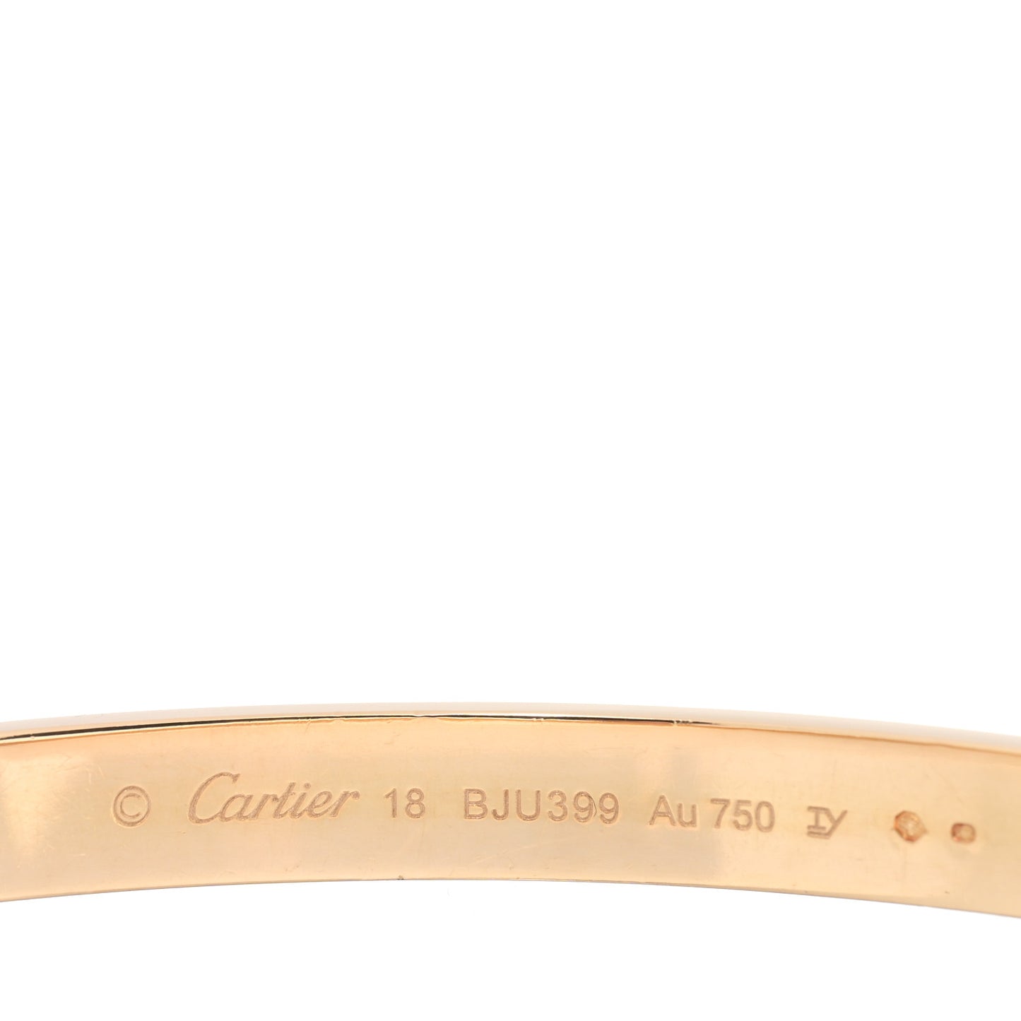 18K Yellow Gold LOVE Bracelet 18